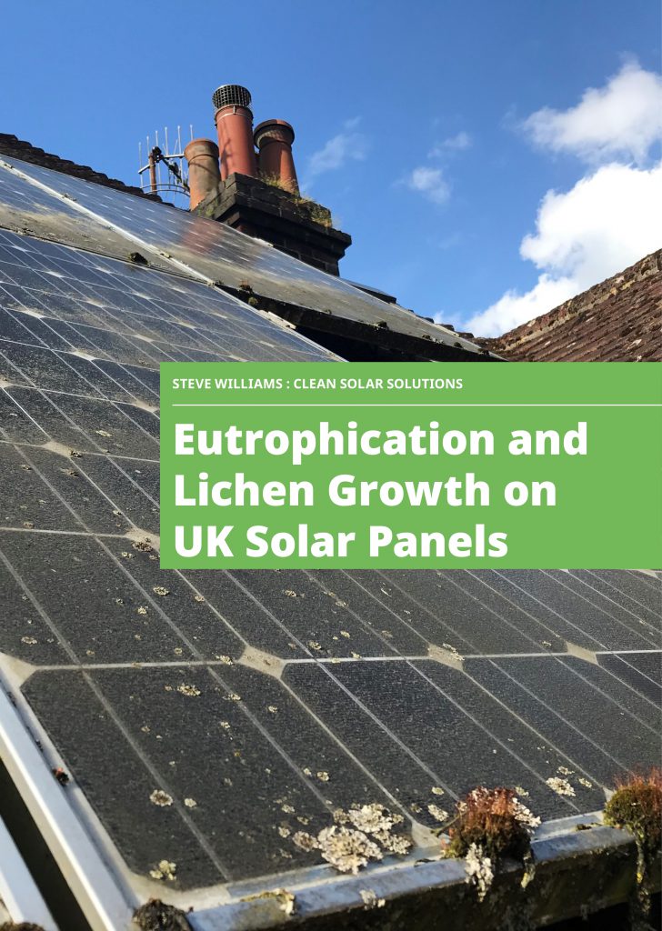 Eutrophication & Lichen Growth On Solar Panels White Paper