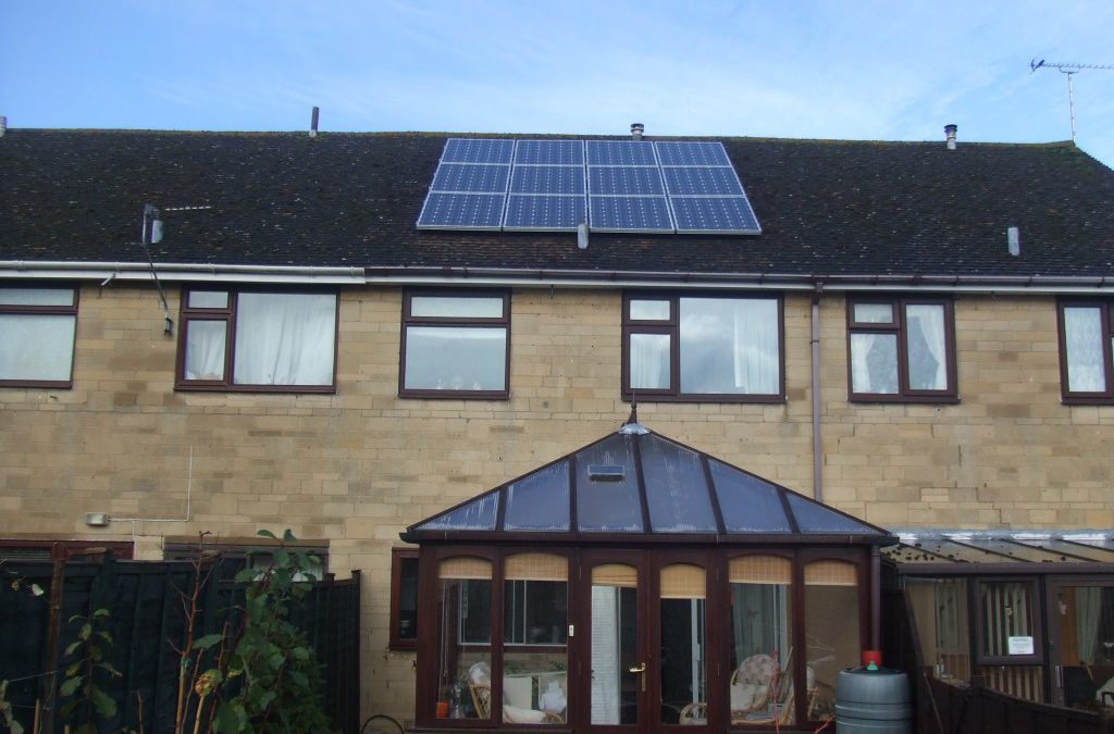 Completed Solar Panel Cleaning In Oxford