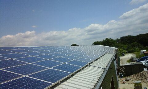 Panel Cleaning On NWT Solar Head Office, Haywards Heath