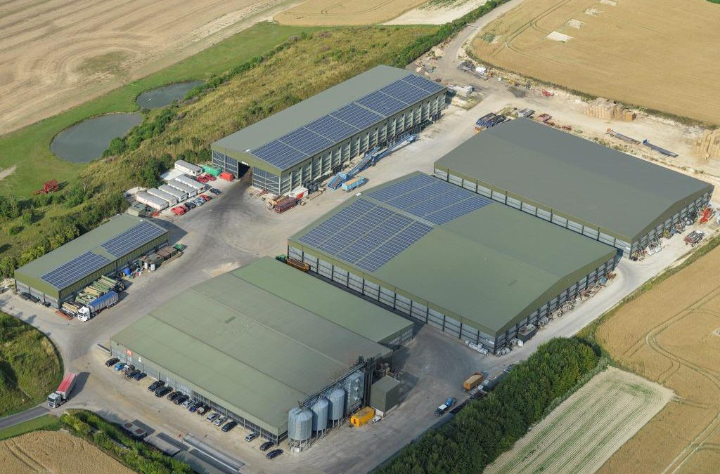 “Amaized” By Solar Panel Cleaning On Royston Grain Store