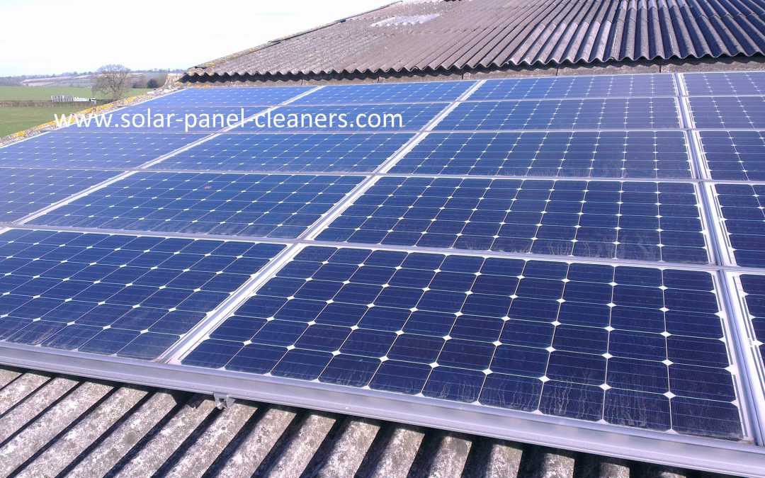 Solar Panel Cleaning On 3 Solar Sites For Willey Estate, Shropshire
