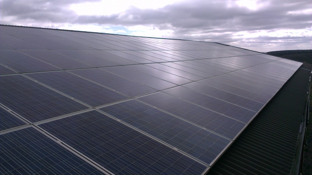 Solar Panel Cleaning Completed On Shropshire Solar Farm