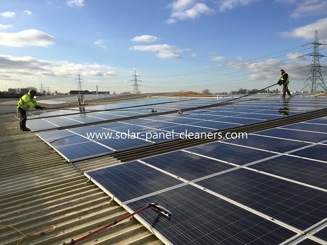 Solar Panel Cleaning Completed In Birmingham For Spirit Solar