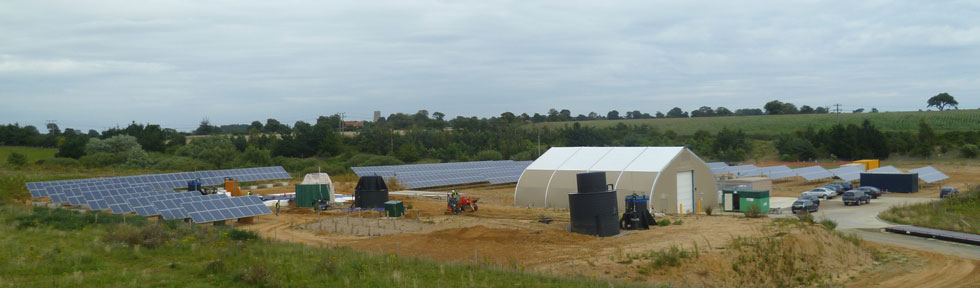 Solar Panel Cleaning Completed On Suffolk Solar Farm