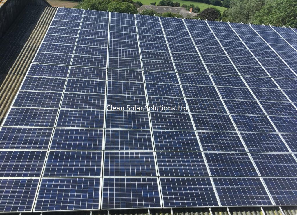 Clean solar panels Halesworth