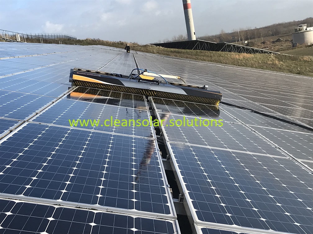 Robot Solar Panel Cleaning Belgium