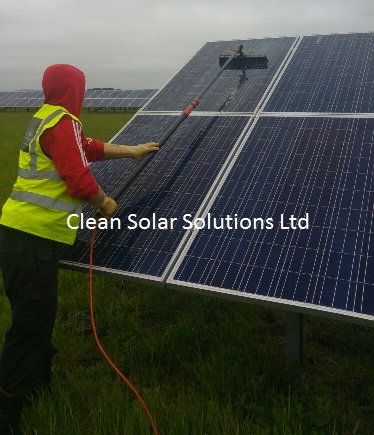 Solar Panel Cleaning In Bognor Regis For Cobalt Energy