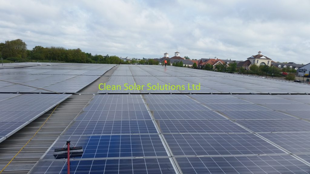 Solar Panel Cleaning Braintree Swimming Pool Before Cleaning