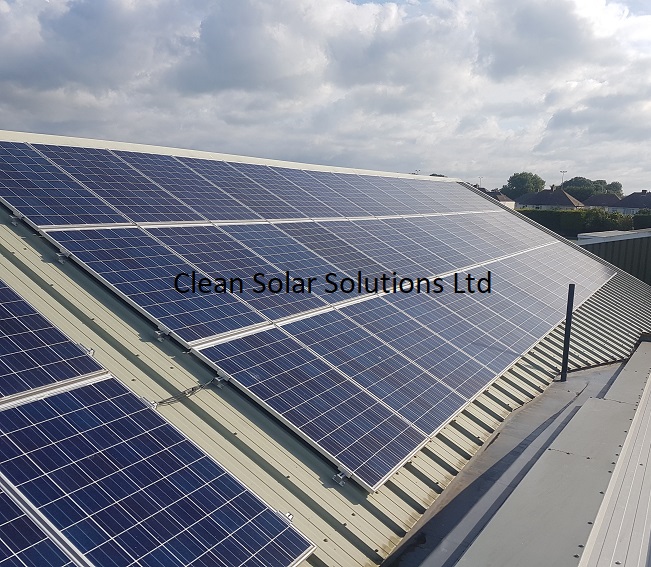 Commercial Solar Panel Cleaning On Isle Of Wight Completed