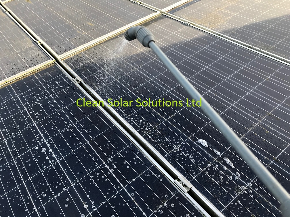 Solar Panel Cleaning Fluid Yeovil UK