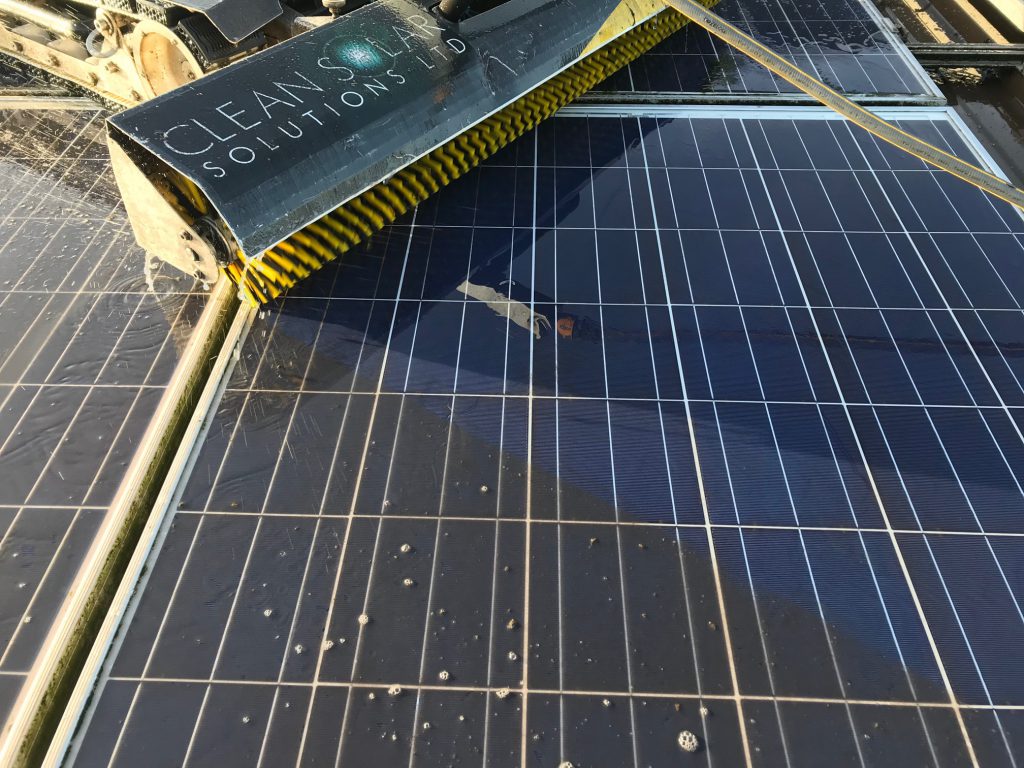 Solar Panel Cleaning Robot Yeovil UK