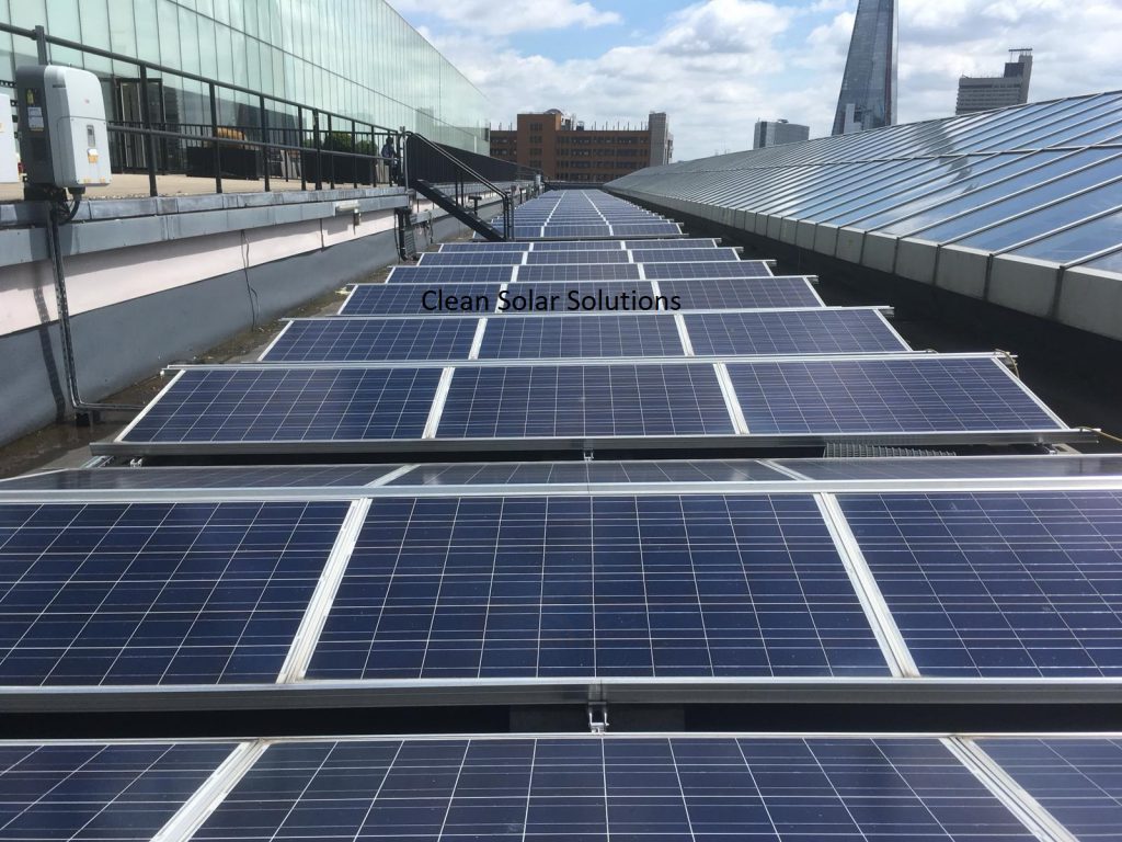 Solar panel cleaning Southwark