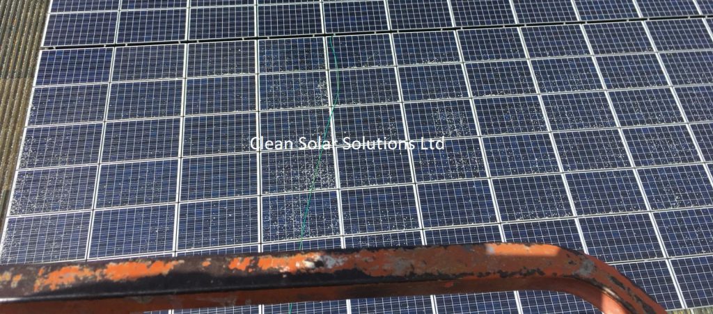 Dirty solar panels Halesworth