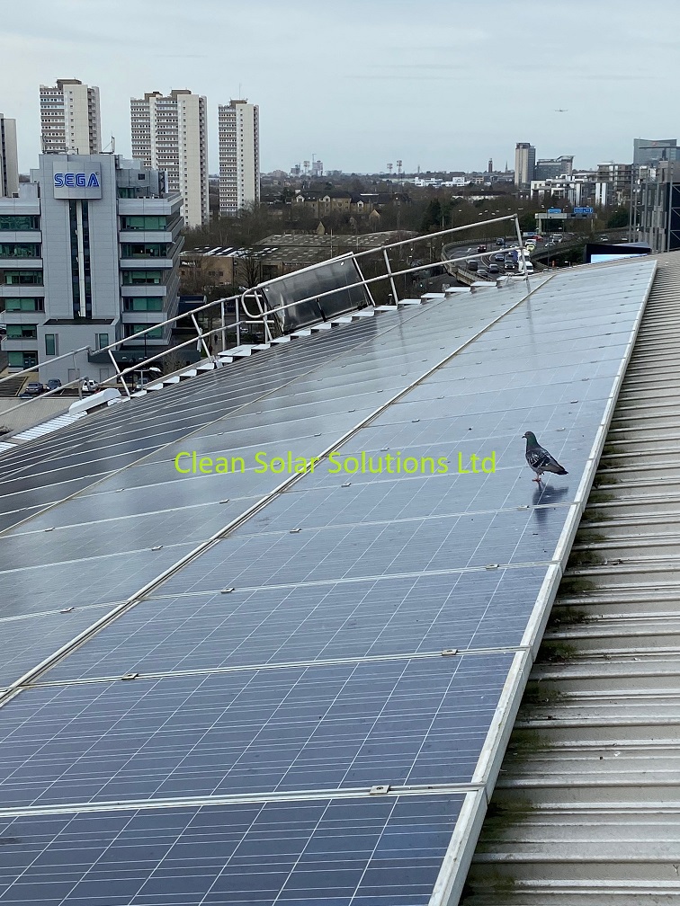 Solar panel cleaning Chiswick