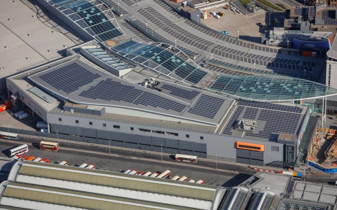 Solar Panel Cleaning In Hull Completed On Shopping Centre